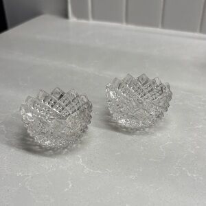Set of 2 vintage salt cellars